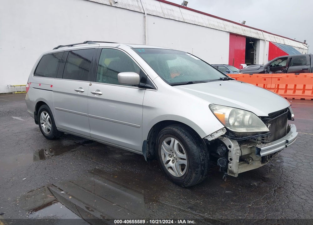 2007 HONDA ODYSSEY TOURING VIN: 5FNRL38817B053652