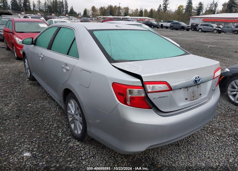 2014 TOYOTA CAMRY HYBRID XLE VIN: 4T1BD1FK6EU128234