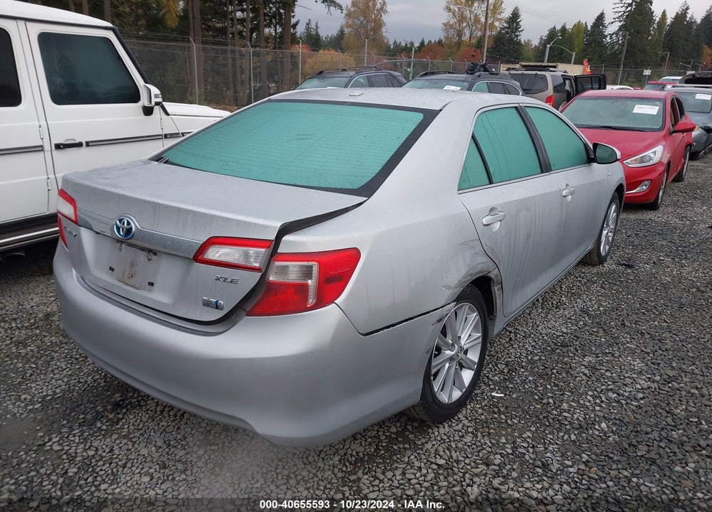 2014 TOYOTA CAMRY HYBRID XLE VIN: 4T1BD1FK6EU128234
