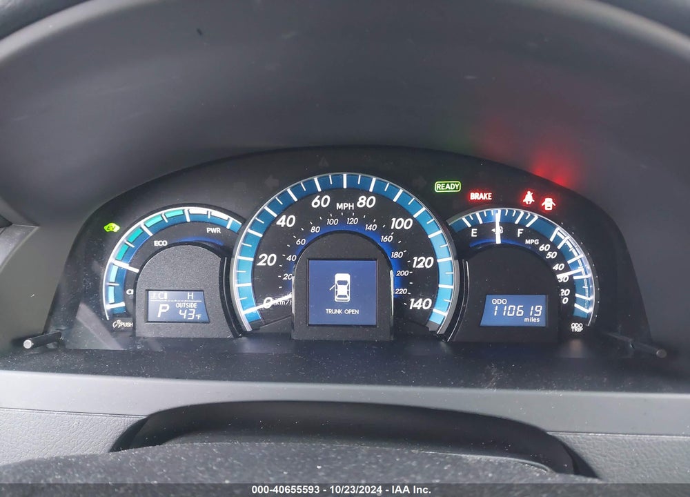 2014 TOYOTA CAMRY HYBRID XLE VIN: 4T1BD1FK6EU128234