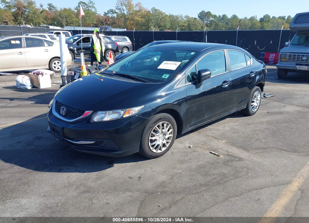 2015 HONDA CIVIC LX VIN: 19XFB2F56FE286312