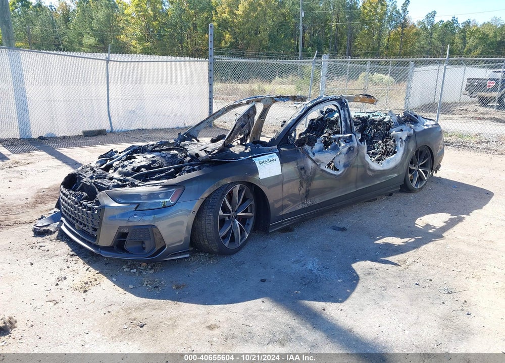 2022 AUDI S8 TFSI QUATTRO TIPTRONIC VIN: WAULSAF83NN000351