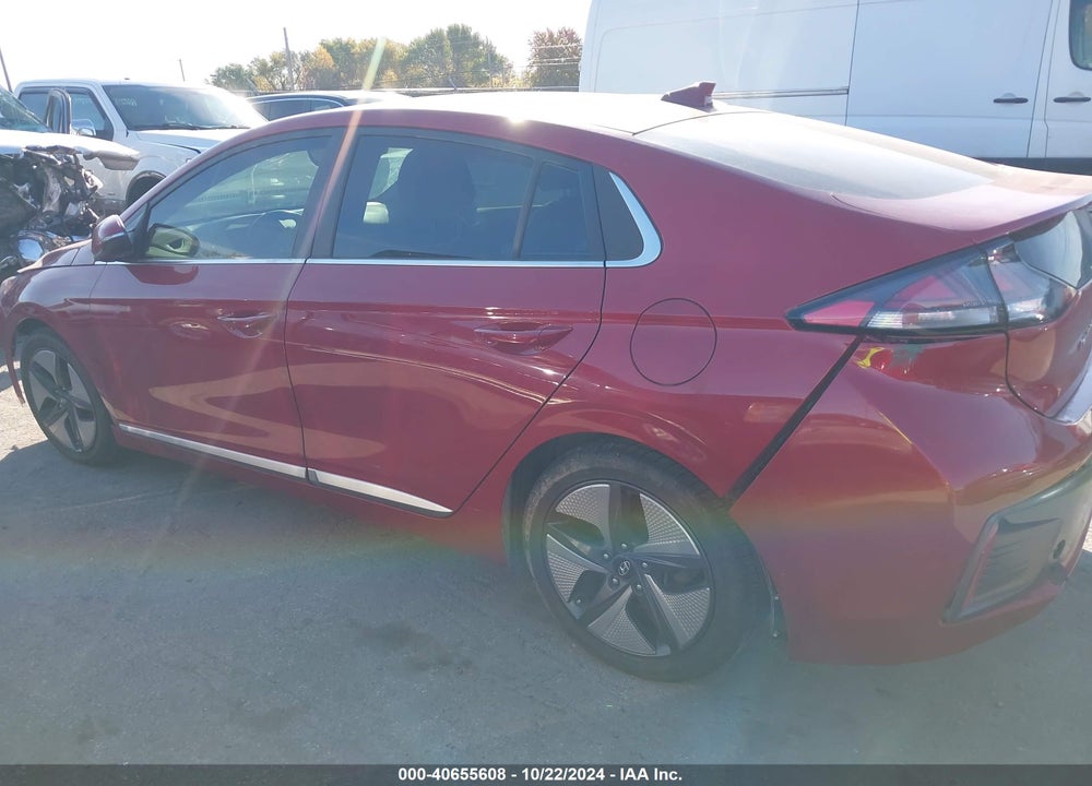 2021 HYUNDAI IONIQ HYBRID SEL VIN: KMHC85LC7MU255523