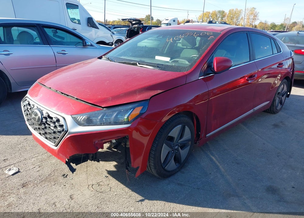 2021 HYUNDAI IONIQ HYBRID SEL VIN: KMHC85LC7MU255523