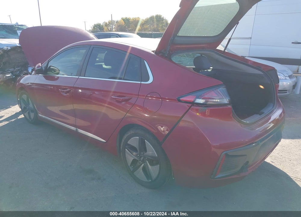 2021 HYUNDAI IONIQ HYBRID SEL VIN: KMHC85LC7MU255523