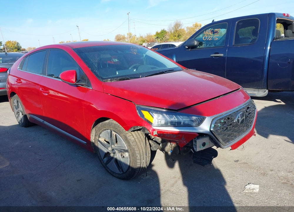 2021 HYUNDAI IONIQ HYBRID SEL VIN: KMHC85LC7MU255523