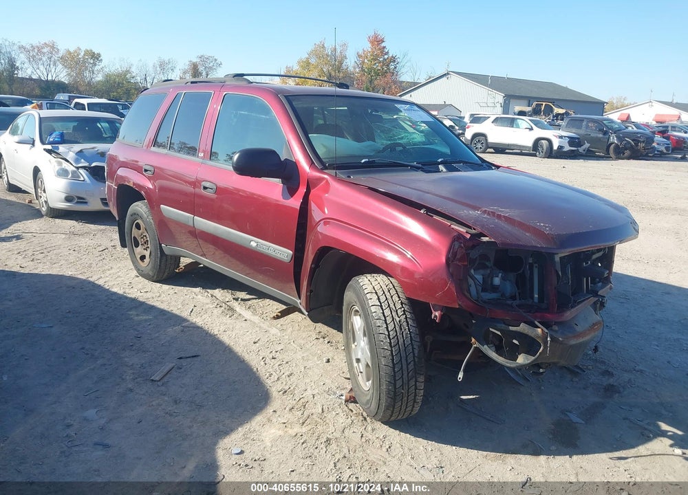 2004 CHEVROLET TRAILBLAZER LS VIN: 1GNDT13S042449319