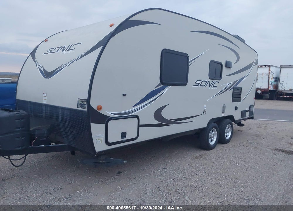 2017 VENTURE SONIC TRAVEL TRAILER VIN: 4EZT21924H4056091