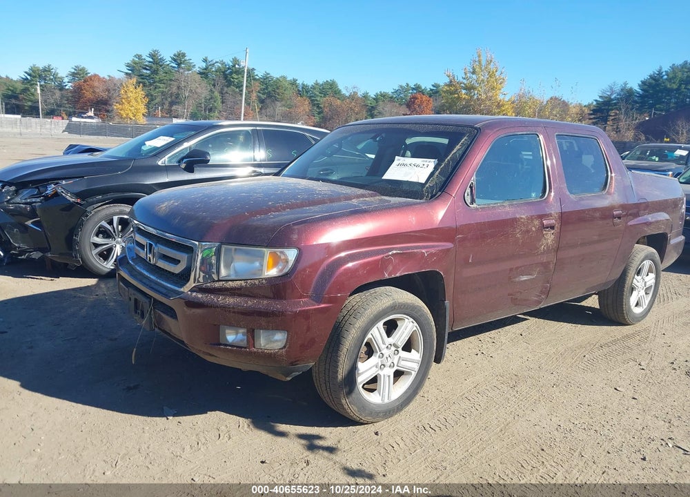 2009 HONDA RIDGELINE RTL VIN: 5FPYK16539B109631