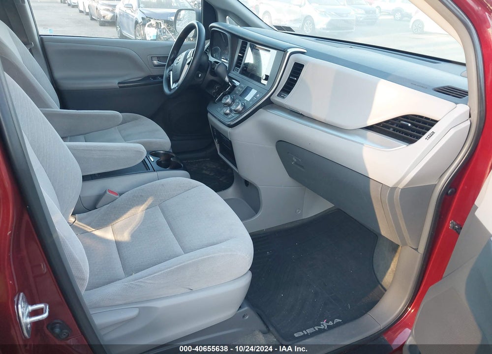 2016 TOYOTA SIENNA LE 8 PASSENGER VIN: 5TDKK3DC8GS728228