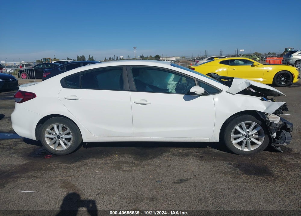 2017 KIA FORTE S VIN: 3KPFL4A70HE050534