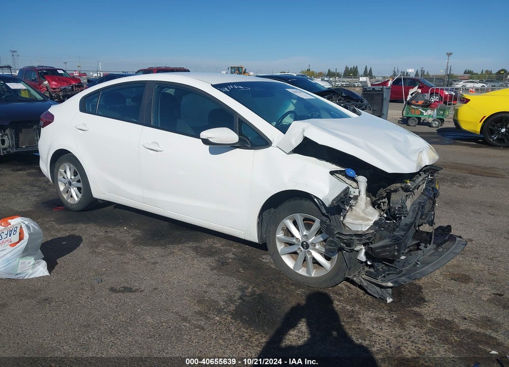 2017 KIA FORTE S VIN: 3KPFL4A70HE050534