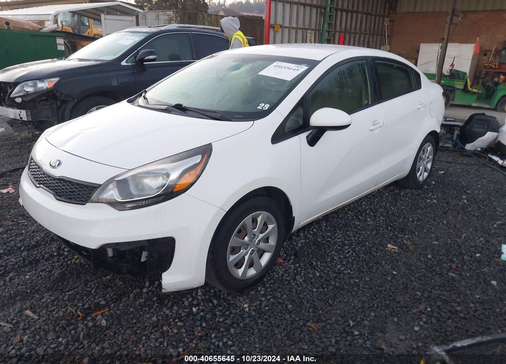 2017 KIA RIO LX VIN: KNADM4A38H6014644
