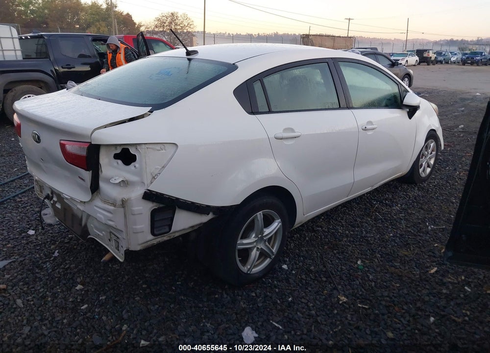 2017 KIA RIO LX VIN: KNADM4A38H6014644