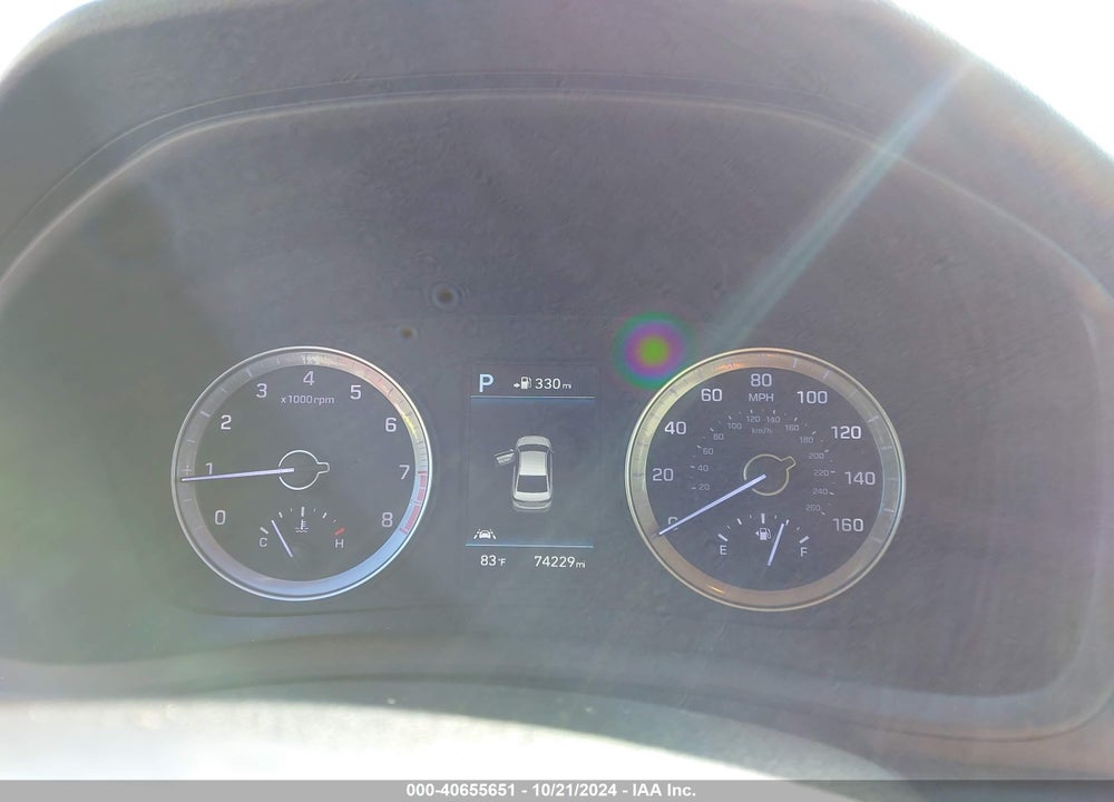 2019 HYUNDAI SONATA SEL VIN: 5NPE34AF8KH768306