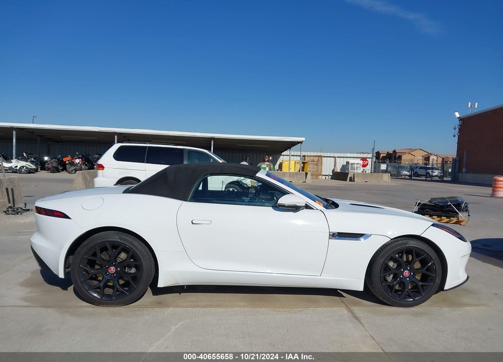 2018 JAGUAR F-TYPE 296HP VIN: SAJDD5GX0JCK55741