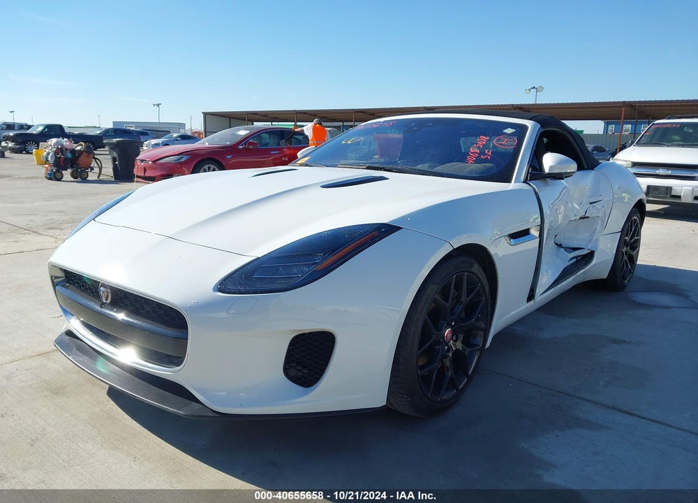 2018 JAGUAR F-TYPE 296HP VIN: SAJDD5GX0JCK55741