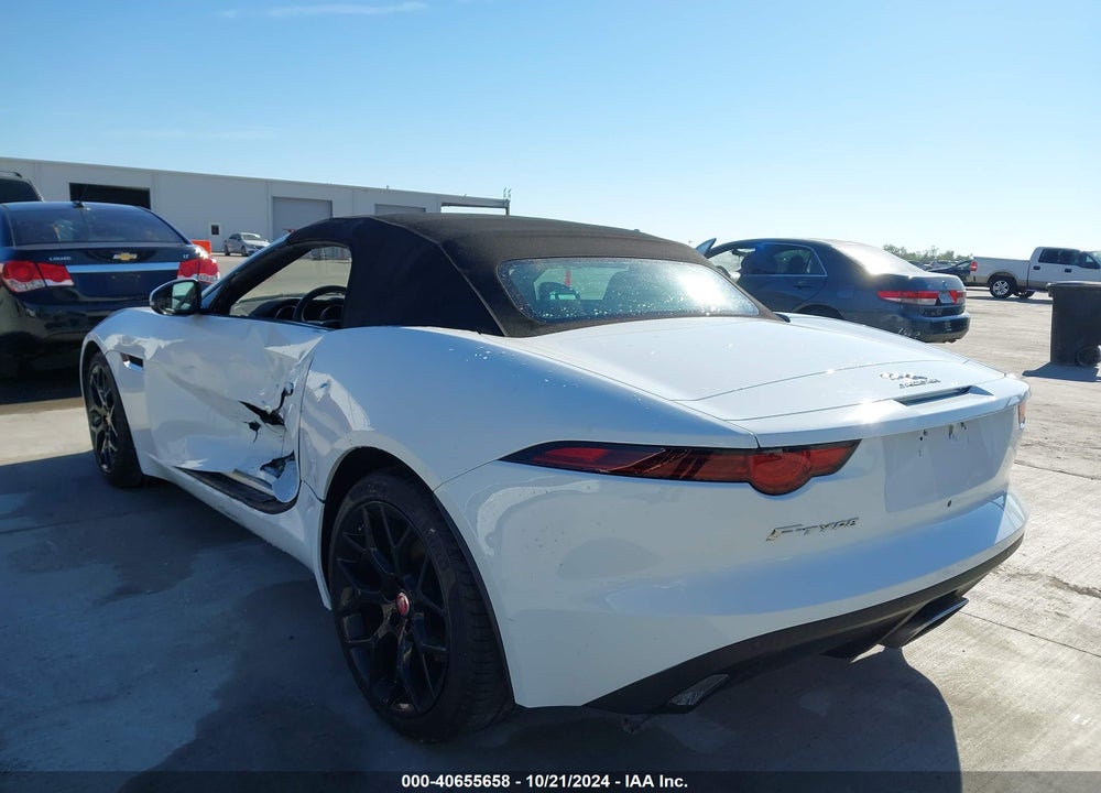 2018 JAGUAR F-TYPE 296HP VIN: SAJDD5GX0JCK55741