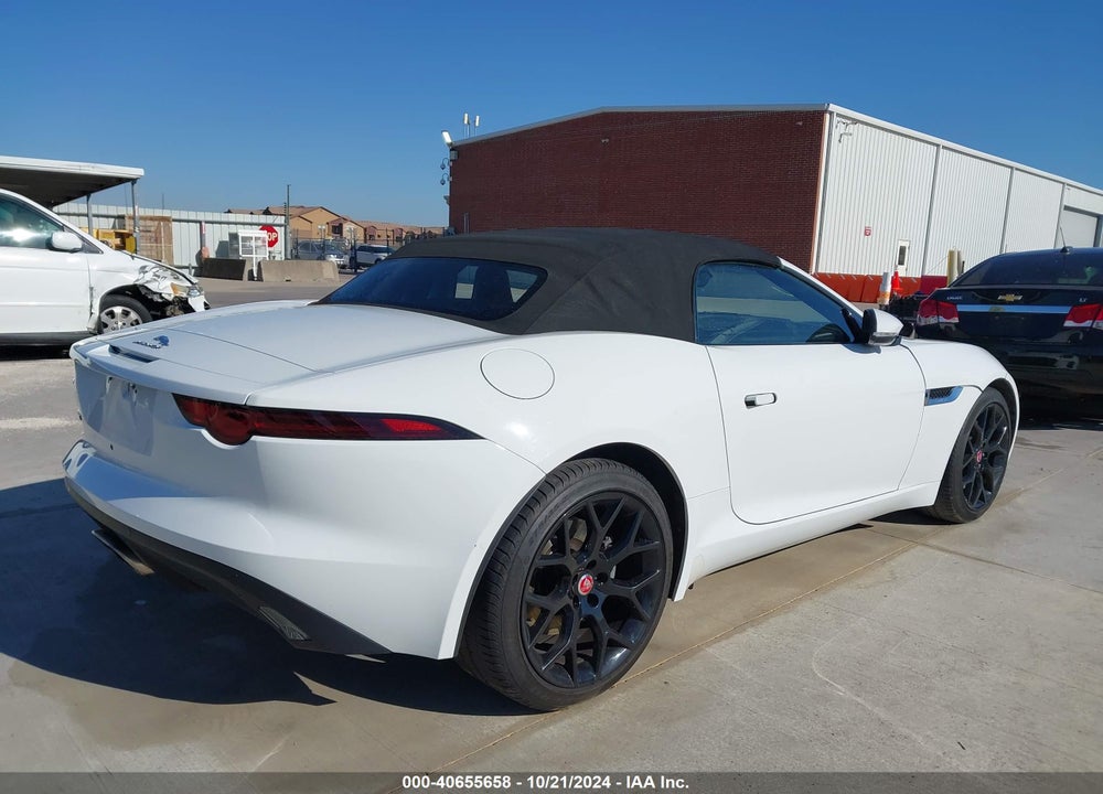 2018 JAGUAR F-TYPE 296HP VIN: SAJDD5GX0JCK55741