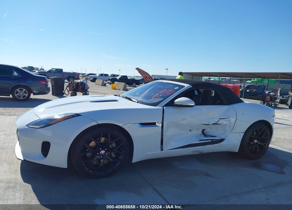 2018 JAGUAR F-TYPE 296HP VIN: SAJDD5GX0JCK55741