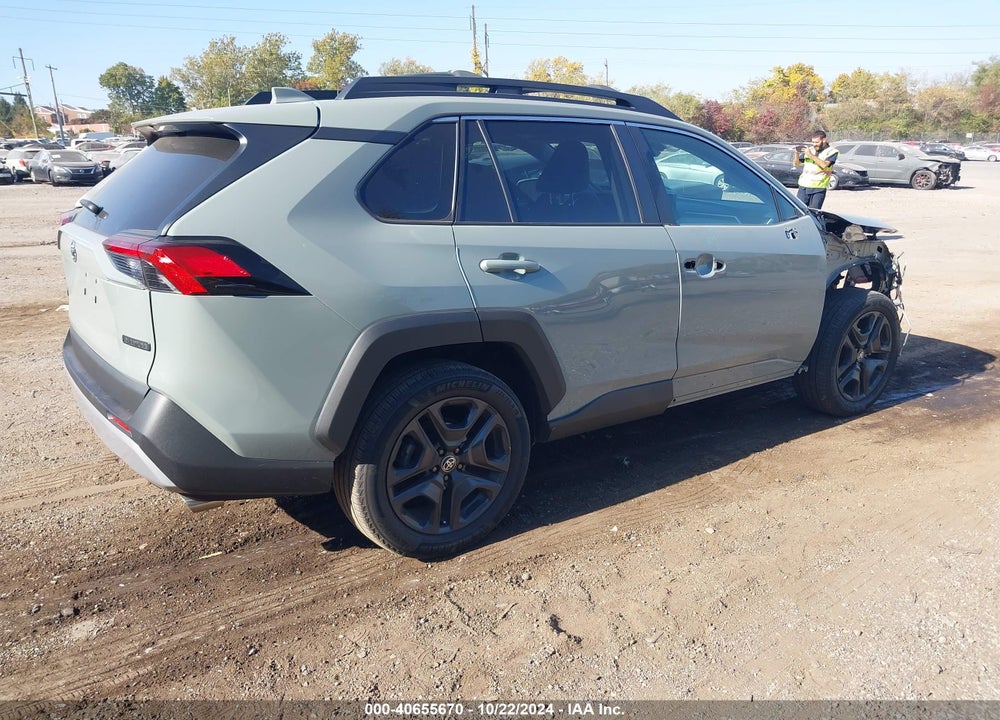 2022 TOYOTA RAV4 ADVENTURE VIN: 2T3J1RFV8NW249304