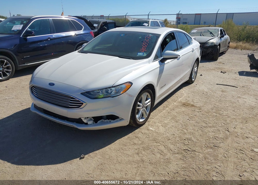2018 FORD FUSION HYBRID SE VIN: 3FA6P0LU9JR274423