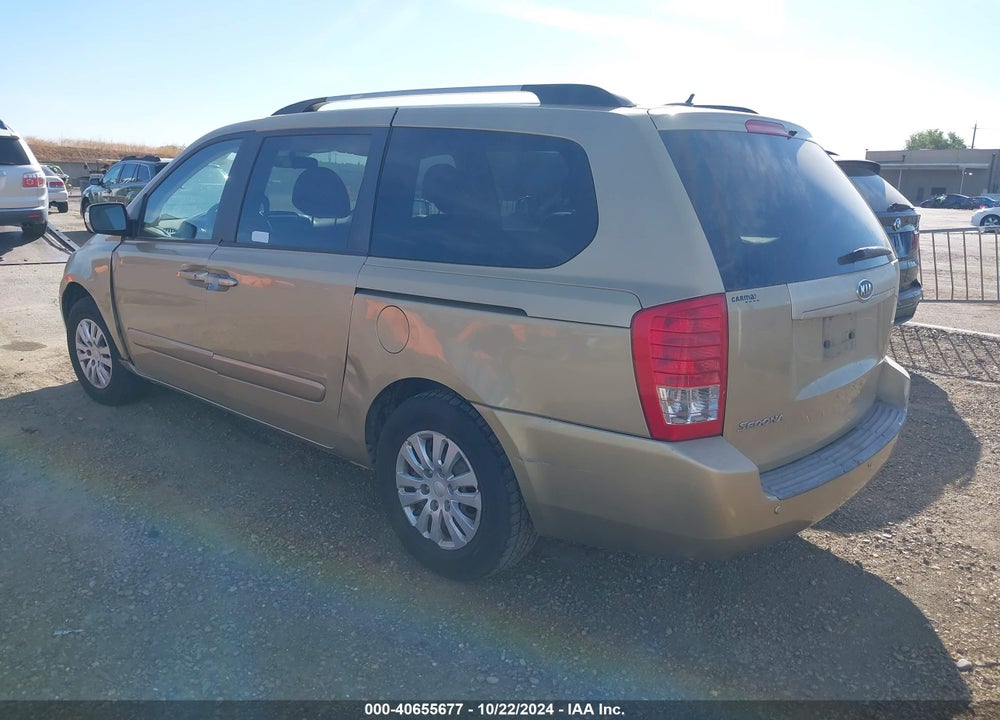 2011 KIA SEDONA LX VIN: KNDMG4C71B6406396