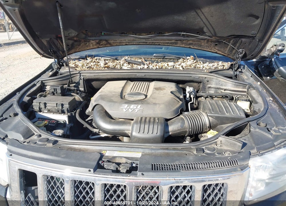 2012 JEEP GRAND CHEROKEE OVERLAND VIN: 1C4RJFCG9CC332506
