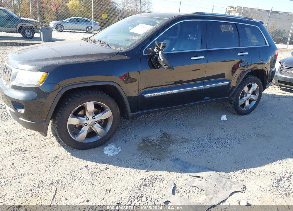 2012 JEEP GRAND CHEROKEE OVERLAND VIN: 1C4RJFCG9CC332506