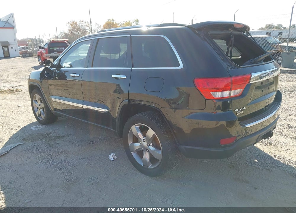 2012 JEEP GRAND CHEROKEE OVERLAND VIN: 1C4RJFCG9CC332506