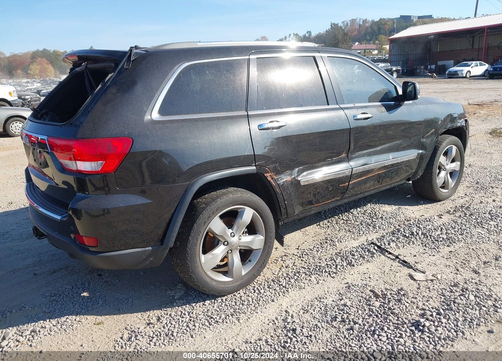 2012 JEEP GRAND CHEROKEE OVERLAND VIN: 1C4RJFCG9CC332506