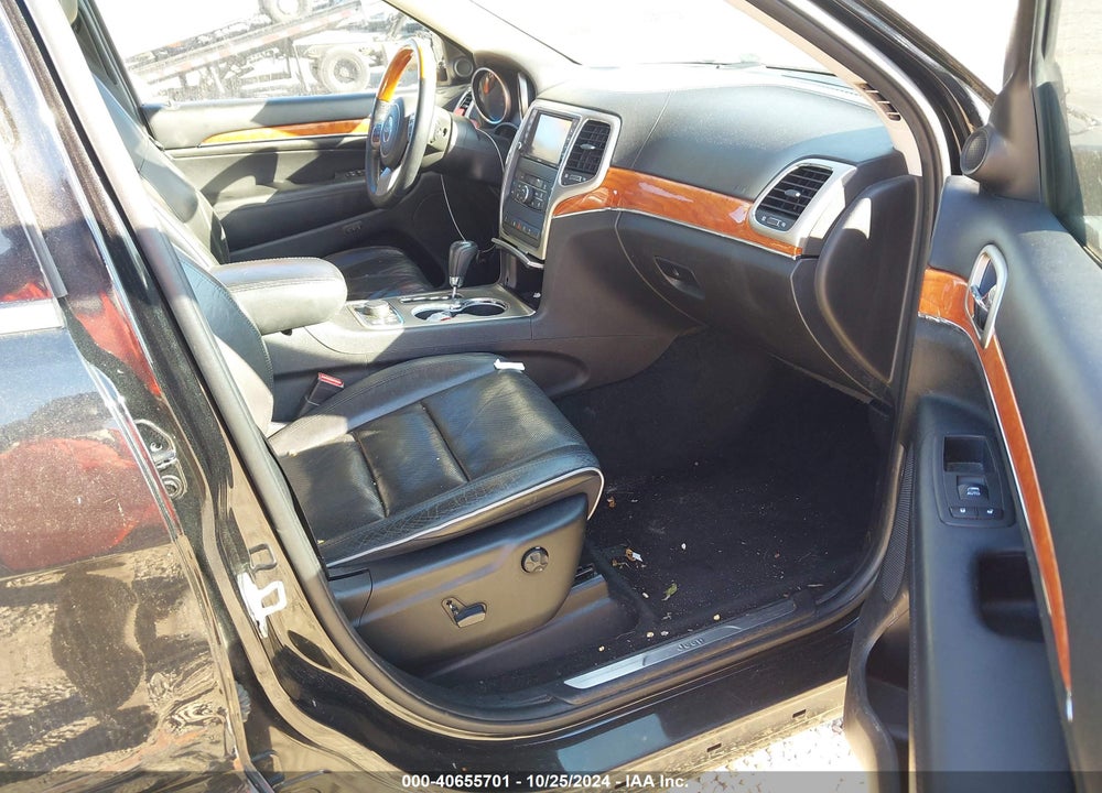 2012 JEEP GRAND CHEROKEE OVERLAND VIN: 1C4RJFCG9CC332506