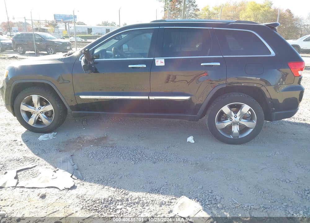 2012 JEEP GRAND CHEROKEE OVERLAND VIN: 1C4RJFCG9CC332506
