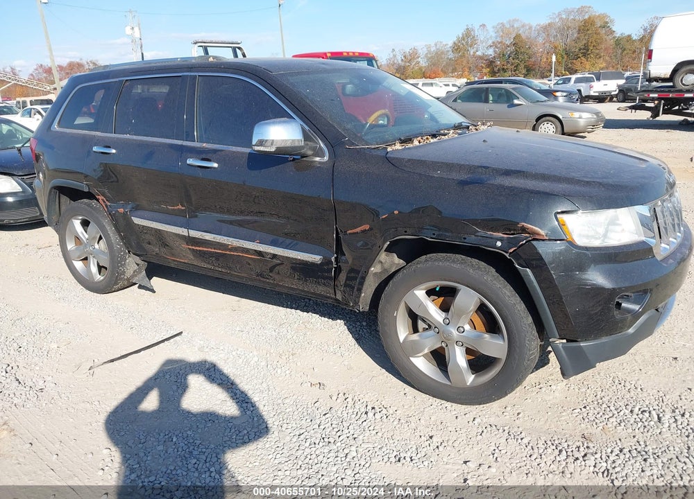 2012 JEEP GRAND CHEROKEE OVERLAND VIN: 1C4RJFCG9CC332506
