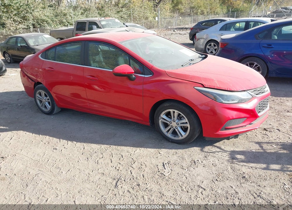 2018 CHEVROLET CRUZE LT AUTO VIN: 1G1BE5SM0J7129512