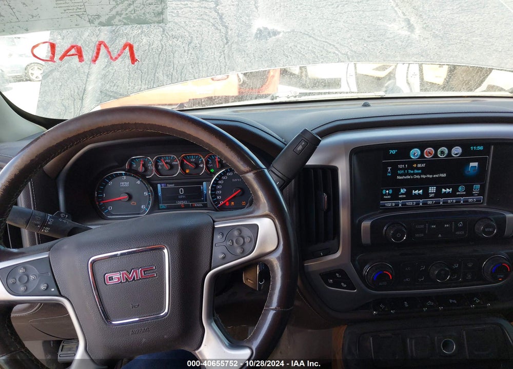 2017 GMC SIERRA 1500 SLT VIN: 3GTU2NECXHG459622