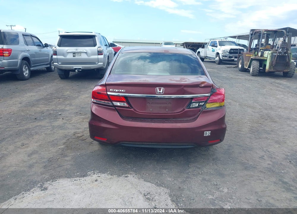 2013 HONDA CIVIC LX VIN: 2HGFB2F57DH553413