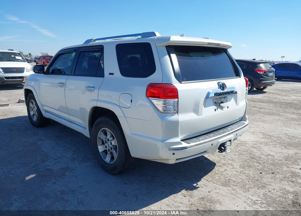 2013 TOYOTA 4RUNNER SR5 VIN: JTEZU5JR2D5048626
