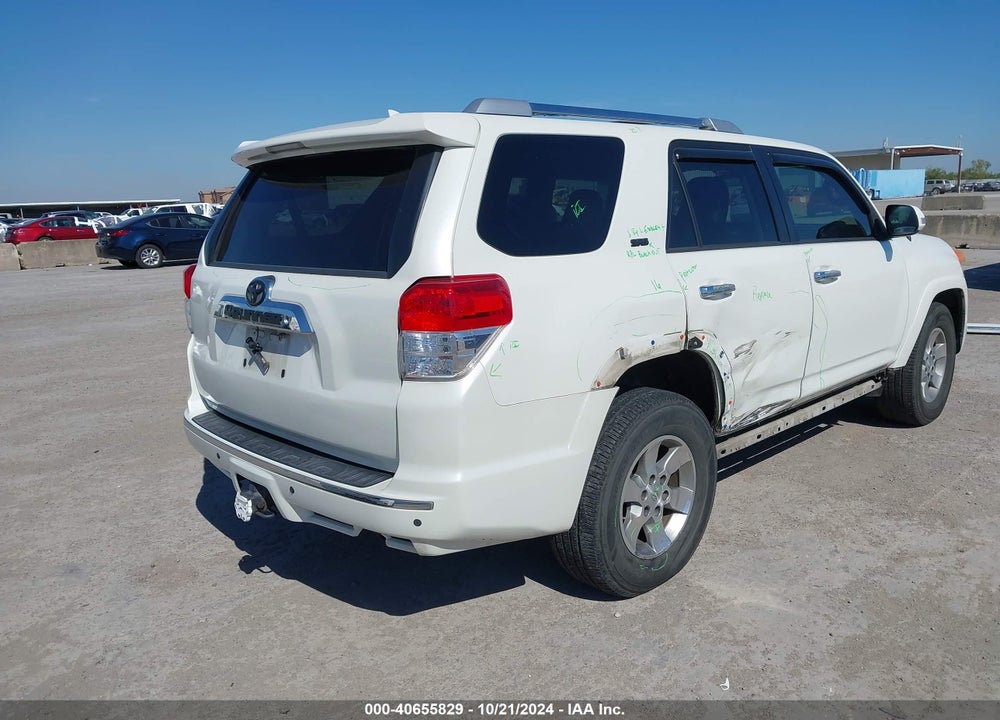 2013 TOYOTA 4RUNNER SR5 VIN: JTEZU5JR2D5048626