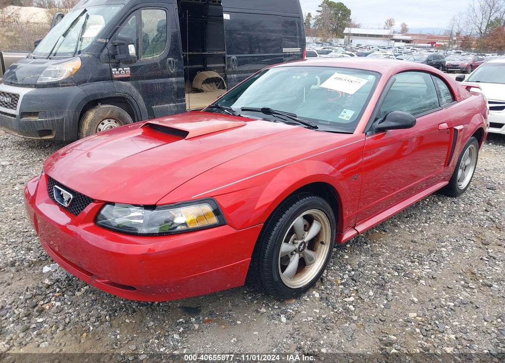 2002 FORD MUSTANG GT VIN: 1FAFP42X32F138659