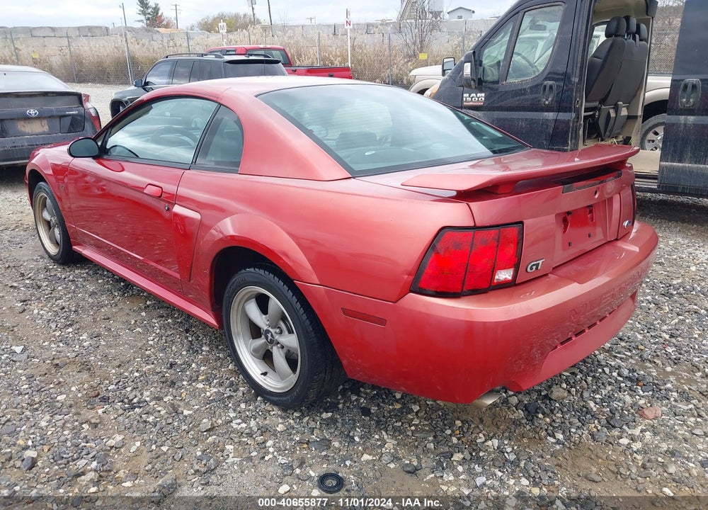 2002 FORD MUSTANG GT VIN: 1FAFP42X32F138659