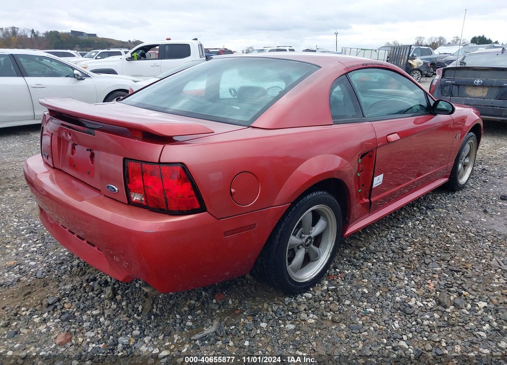 2002 FORD MUSTANG GT VIN: 1FAFP42X32F138659