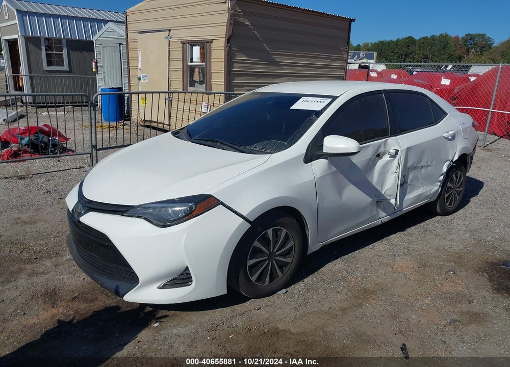 2019 TOYOTA COROLLA L VIN: 5YFBURHE1KP887621