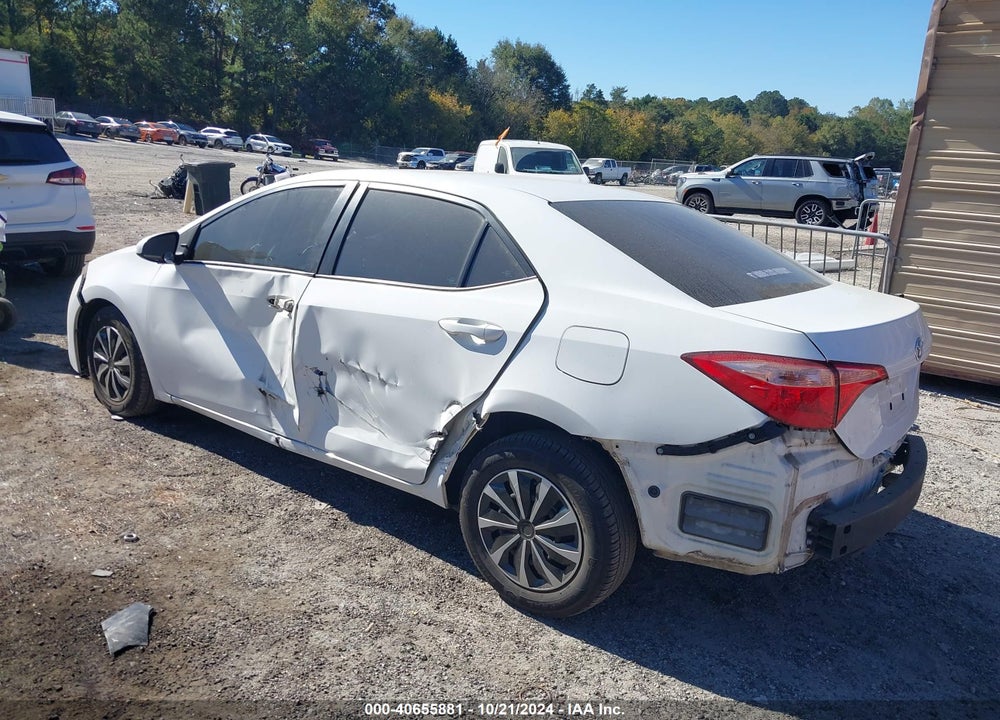 2019 TOYOTA COROLLA L VIN: 5YFBURHE1KP887621