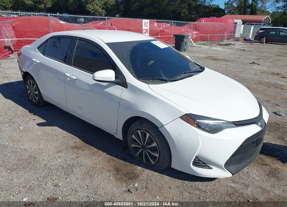 2019 TOYOTA COROLLA L VIN: 5YFBURHE1KP887621