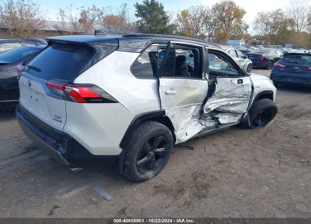 2021 TOYOTA RAV4 HYBRID XSE VIN: 2T3E6RFV4MW004002