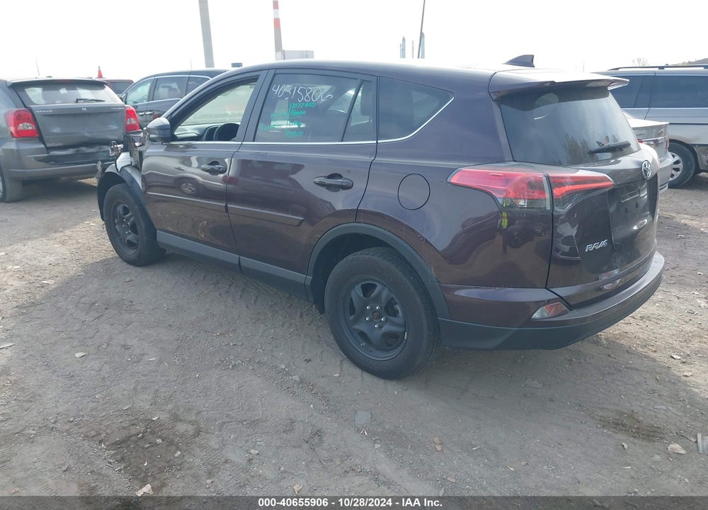 2018 TOYOTA RAV4 LE VIN: 2T3BFREV5JW831362