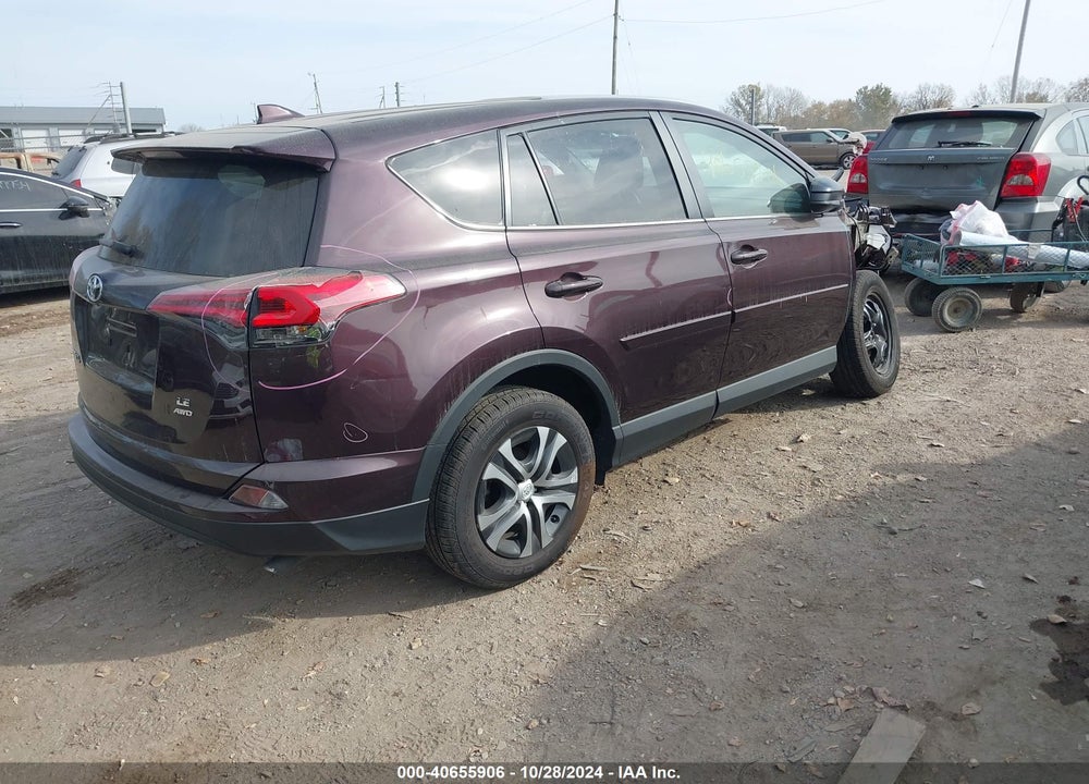 2018 TOYOTA RAV4 LE VIN: 2T3BFREV5JW831362
