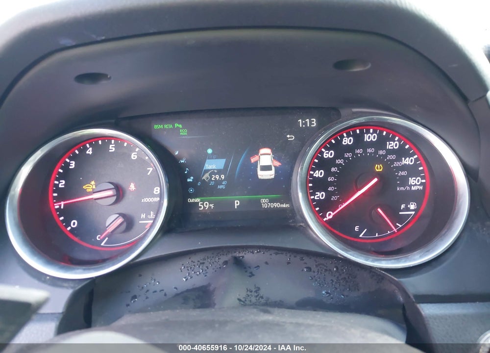 2019 TOYOTA CAMRY XSE V6 VIN: 4T1BZ1HK5KU507073