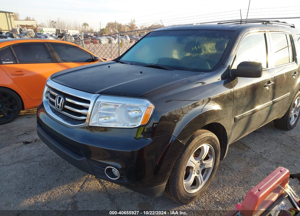 2013 HONDA PILOT EX-L VIN: 5FNYF4H57DB011321